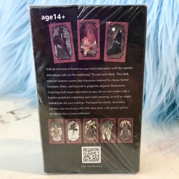 Tarot Cards, Horror, Tarot Deck, 78 Tarot Cards, NEW, SEALED - Picture 2 of 8